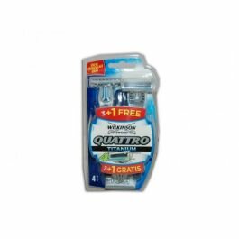 Wilkinson Quattro Titanium Wegwerp Scheermesjes 4 Stuks