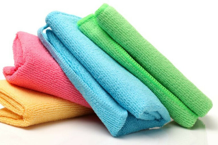 Microvezeldoek Geel 10 Stuks 40x40cm