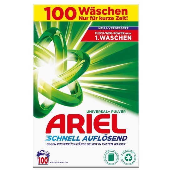 Ariel Waspoeder Universeel 100 Wasbeurten