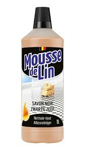 Mousse de Lin Zwarte Zeep Allesreiniger 1 liter