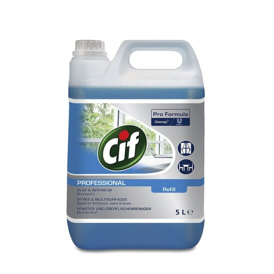 Cif Pro Formula Glas &amp; Interieur Reiniger 5 Liter
