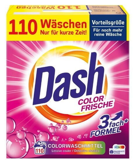 Dash Waspoeder Color Frische 110 Wasbeurten
