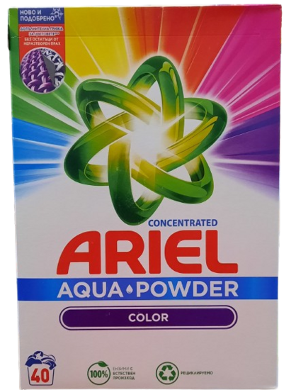 Ariel Waspoeder Aqua Color 40 Wasbeurten