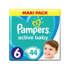 Pampers Active Baby Luiers Maat 6 (13-18 kg)  44 Stuks