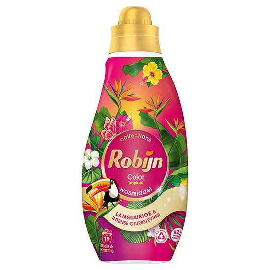 Robijn Klein &amp; Krachtig Wasmiddel Color Tropical 19 Wasbeurten 665ml