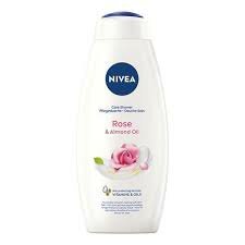 Nivea Douchecr&egrave;me Rose &amp; Almond Oil 750ml