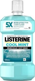 Listerine Mondspoeling Cool Mint Milde Smaak 500ml