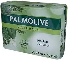 Palmolive Zeep Naturals Herbal Extracts 4x90Gram