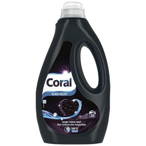 Coral Vloeibaar Wasmiddel Black Velvet 26 Wasbeurten
