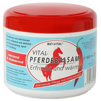 Bio-Vital Paardenbalsem Chili Cr&egrave;me 500ml (Pferdebalsam)