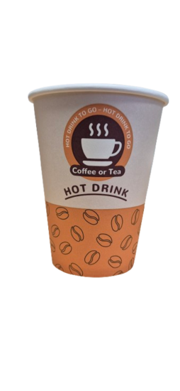 Coffee to go Koffiebeker 350ml 12oz A Hot Drink