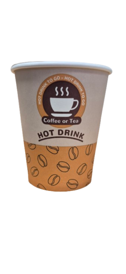 Coffee to go Koffiebeker 240ml 8oz A Hot Drink