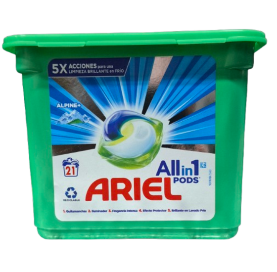 Ariel 3 in 1 Pods Alpine 21 Stuks