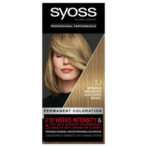 Syoss Haarverf 7-1 Natuurlijk Medium Blond