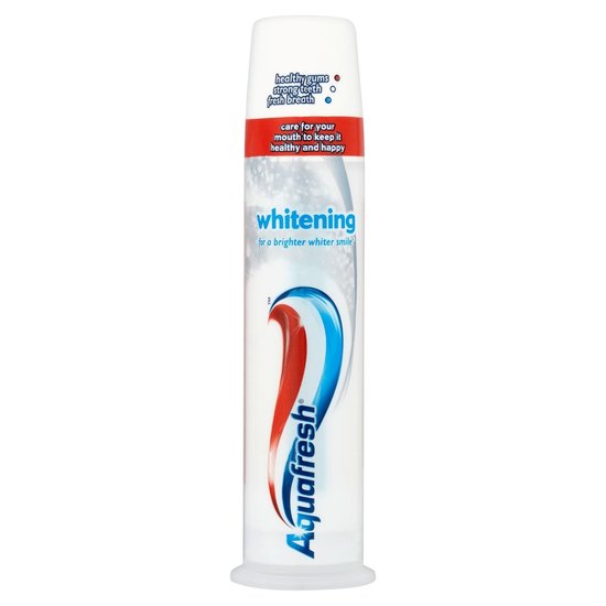 Aquafresh Tandpasta Triple Protection Whitening Pompje 100ml