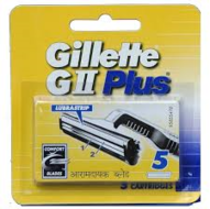 Gillette G2 Plus Scheermesjes 5 Stuks