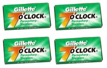 Gillette 7 O&#039;Clock Double Edge Scheermesjes 60 Stuks