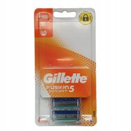 Gillette Fusion Sport Scheermesjes 4 Stuks