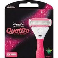 Wilkinson Quattro for Women Scheermesjes 6 Stuks
