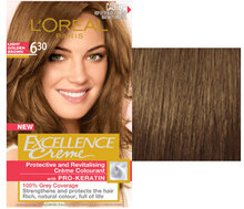 L'Oréal Excellence Creme Haarverf 630 Helder Goudbruin (Sehr Helles Goldbraun)