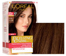L&#039;Or&eacute;al Excellence Creme Haarverf 43 Goldbraun (Goudbruin)