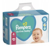 Pampers Active Baby Luiers Maat 4 (9-14 kg)  90 Stuks