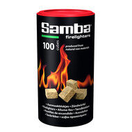 Samba Aanmaakblokjes Bruin 100 Stuks