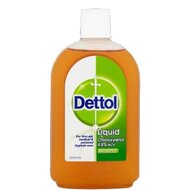 Dettol Antiseptic Ontsmettingsmiddel 6 x 500ml + Gratis 1 Microvezeldoekje