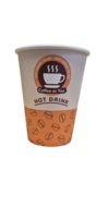 Coffee to go Koffiebeker 350ml 12oz A Hot Drink