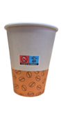 Coffee to go Koffiebeker 350ml 12oz A Hot Drink