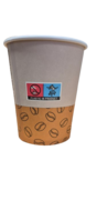Coffee to go Koffiebeker 240ml 8oz A Hot Drink