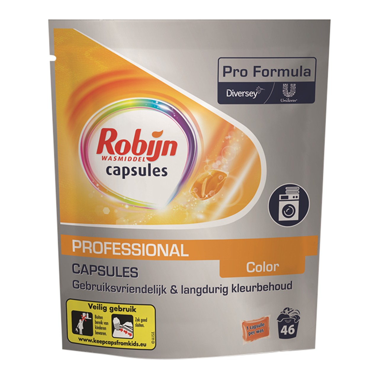 Robijn Capsules  Color Wasmiddel Pro Formula 46 Stuks 
