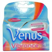Gillette Venus Vibrance Scheermesjes 4 Stuks