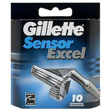 Gillette Sensor Excel Scheermesjes 10 Stuks