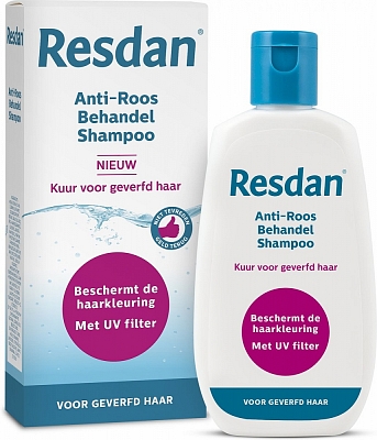 twijfel overdracht Informeer Resdan Anti-Roos Shampoo Voor Geverfd Haar 125ml - Bonkey.nl