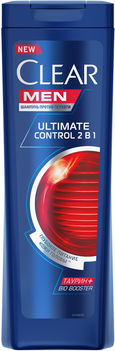 Clear Men Ultimate Control 2in1 Shampoo 400ml