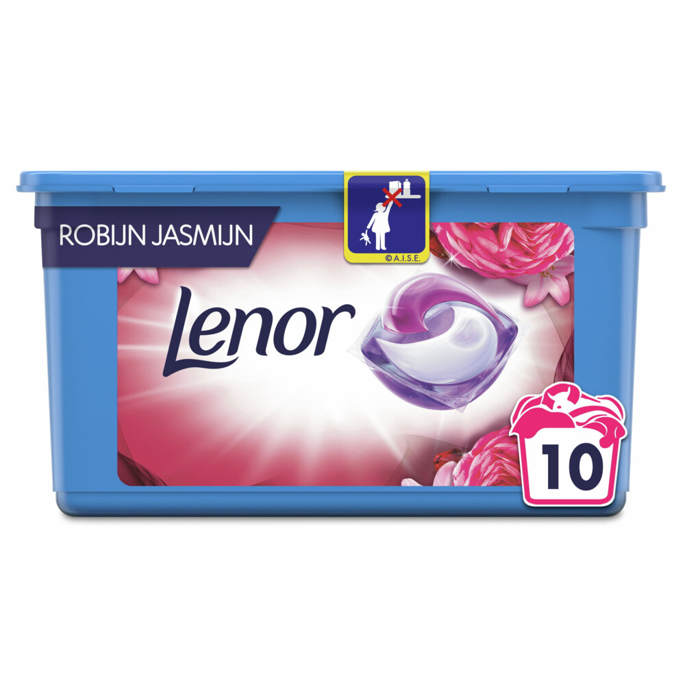 Lenor Pods All-in-1 Robijn Jasmijn 10 stuks 
