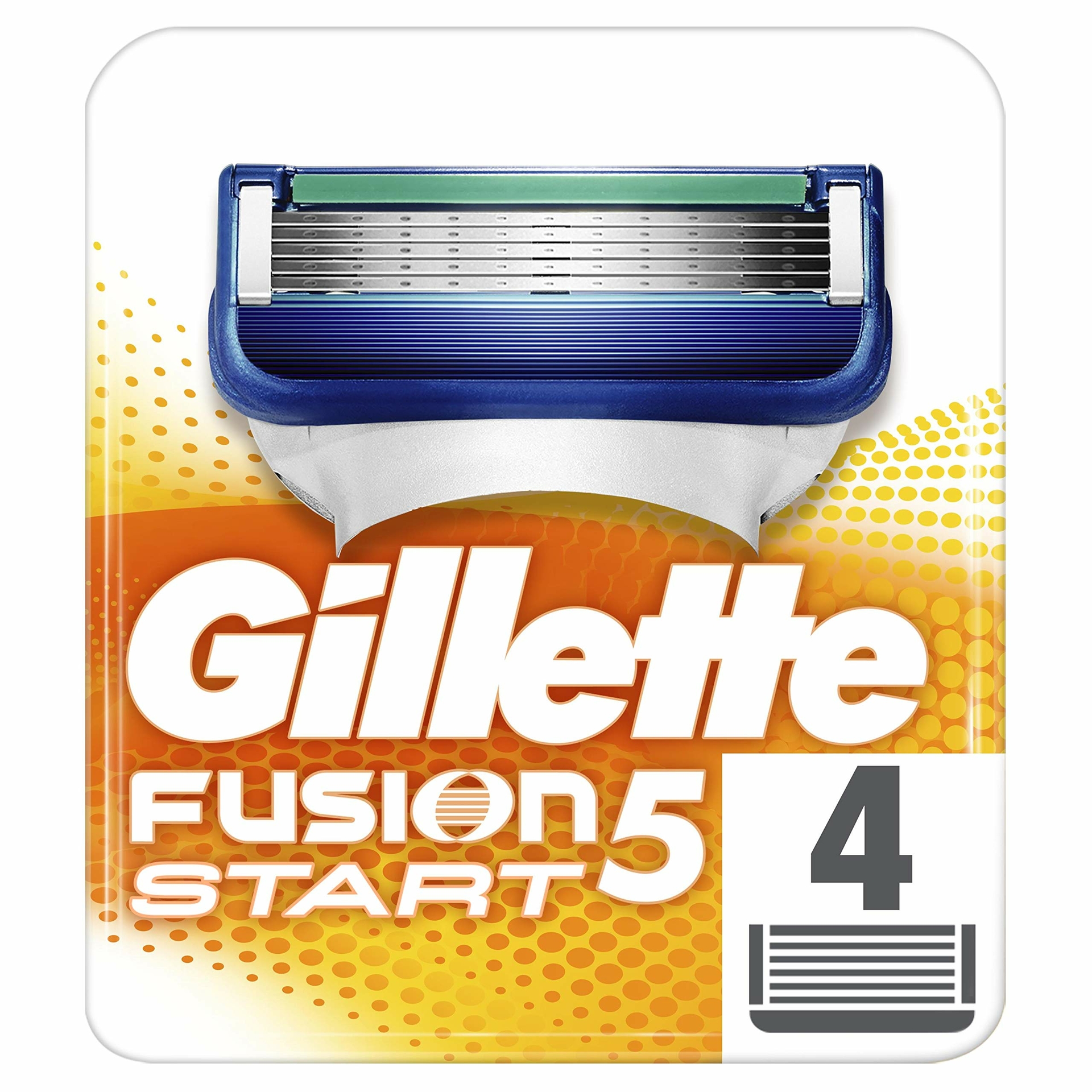 Gillette Fusion5 Start Scheermesjes 4 Stuks