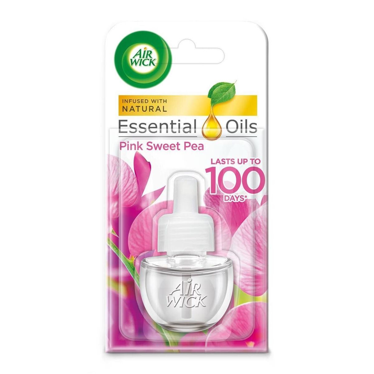 Airwick Luchtverfrisser Essential Oils Pink Sweet Pea Navulling 19ml