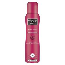 Vogue Women Deodorant Spray Dark Rose 150ml 