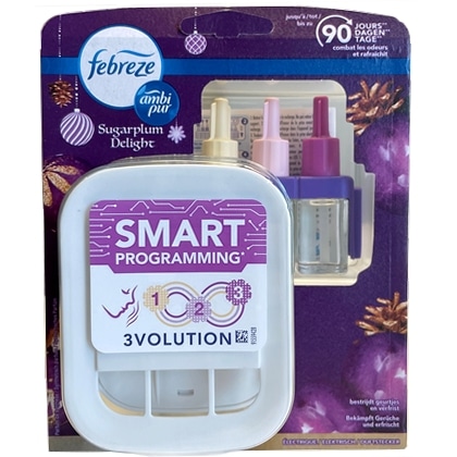 Febreze 3Volution Houder + Navulling Sugarplum Delight 20ml