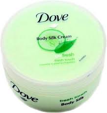 Dove Bodycrème Silk 300ml (Oude Verpakking)