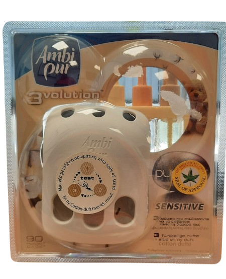 Febreze 3Volution Houder + Navulling Puresse Sensitive 20ml
