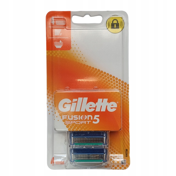 Gillette Fusion Sport Scheermesjes 4 Stuks 