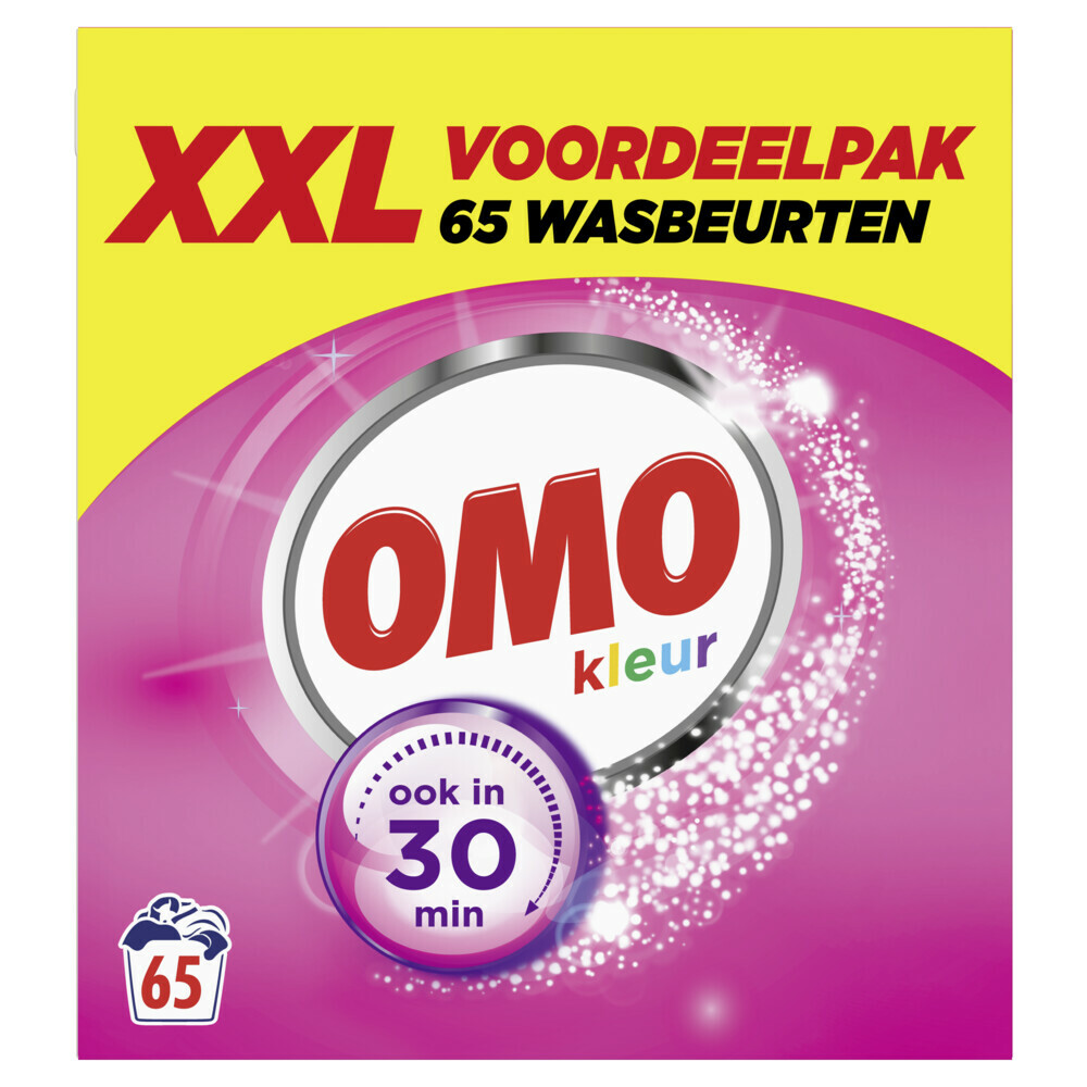 Omo Waspoeder Kleur 65 Wasbeurten XXL Voordeelpak