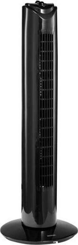 Blokker Torenventilator 75 cm hoog 3 Snelheidsstanden Zwart
