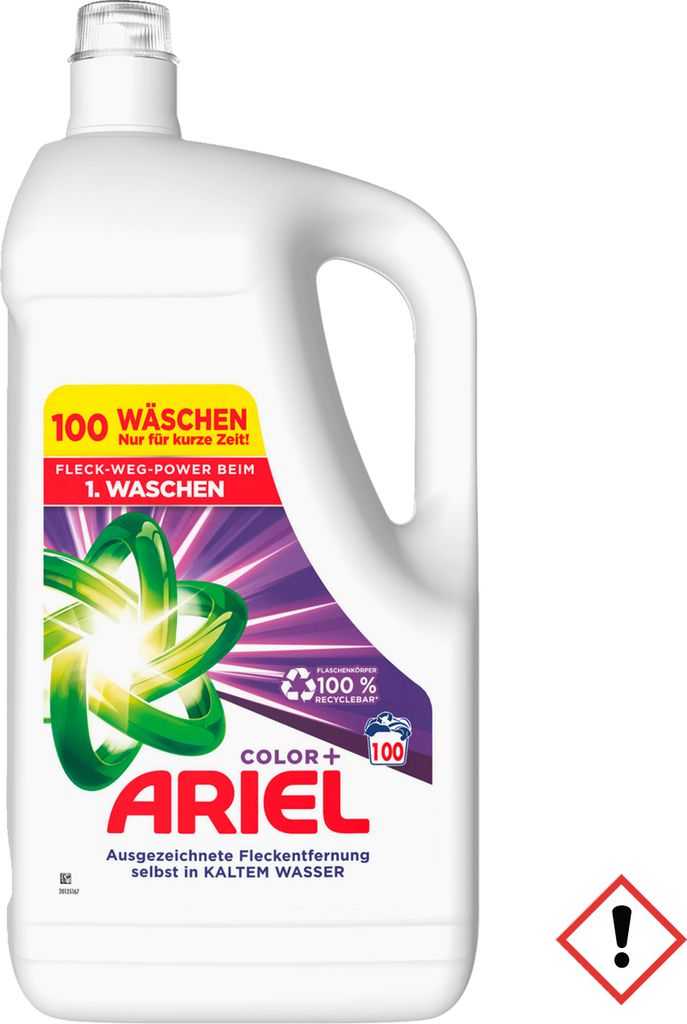 Ariel Vloeibaar Wasmiddel Color 100 Wasbeurten