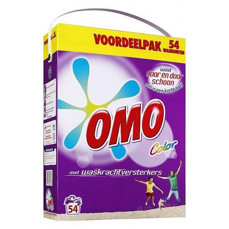 Omo Waspoeder Color 54 Wasbeurten 