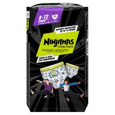 Pampers Ninjamas Jongens 8-12 Jaar 9 Stuks