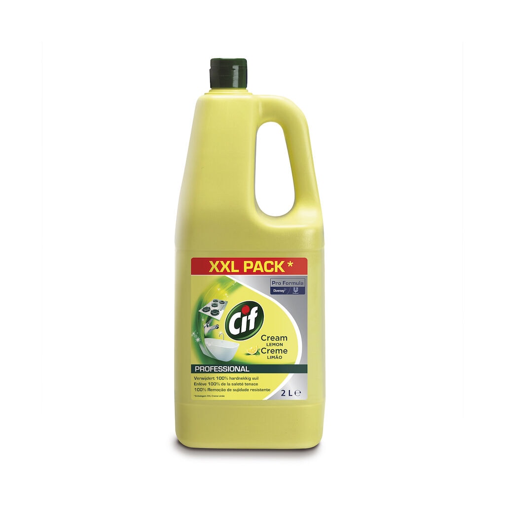 Cif Pro Formula Schuurmiddel Cream Lemon 2 Liter